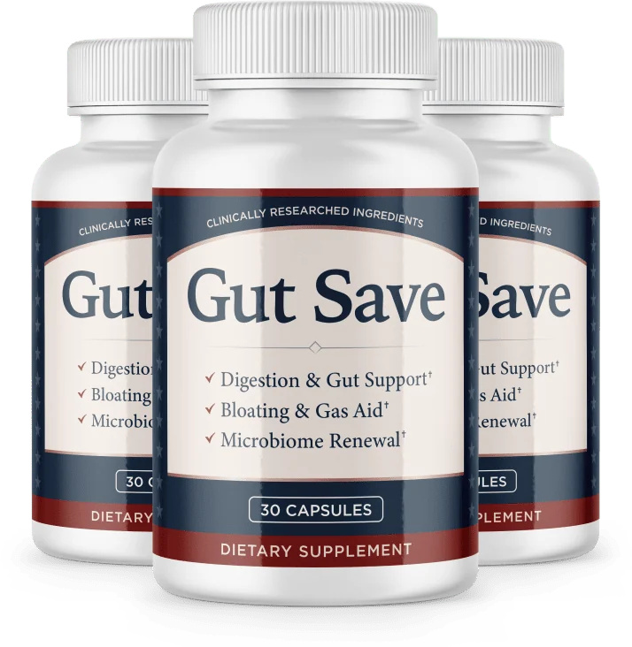 GutSave 3 Bottles package